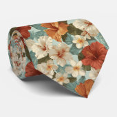 Colorful Menswear Ties Tropical Floral Krawatte (Gerollt)