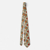 Colorful Menswear Ties Tropical Floral Krawatte (Rückseite)