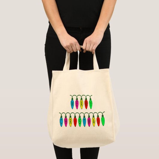 Colorful Merry Tragetasche (Vorderseite (Produkt))