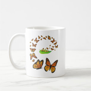 Colorful Metamorphosis - Butterfly Lover Butterfli Kaffeetasse