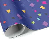 Colorful Mexican Fiesta Confetti Geschenkpapier (Rolleneckpunkt)