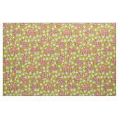 Colorful Midscale Retro Floral Pattern Stoff (Fat Quarter (45,7 x 55,9 cm))