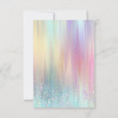 Colorful Minimal Professional Dankeskarte (Rückseite)