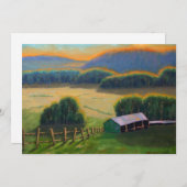 Colorful Missouri Ozark Einladung (Vorne/Hinten)