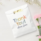 Colorful Modern Boy Birthday Thank You Geschenktütchen (Versiegelt)