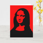 Colorful Mona Karte (Gelbe Blume)