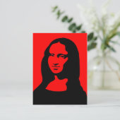 Colorful Mona Postkarte (Stehend Vorderseite)