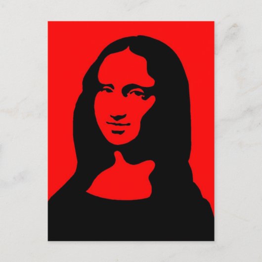 Colorful Mona Postkarte (Vorderseite)