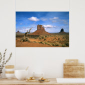 Colorful Monument Valley Mittens in Utah USA Poster (Küche)