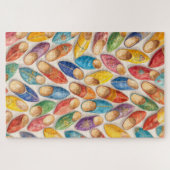 Colorful Moroccan Babouche Slippers Puzzle (Horizontal)