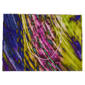 Colorful movements Gift Bag Große Geschenktüte (Rückseite)