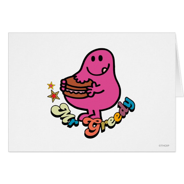 Colorful Mr. Greedy Eating (Vorderseite (Horizontal))