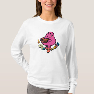 Colorful Mr. Greedy Eating T-Shirt