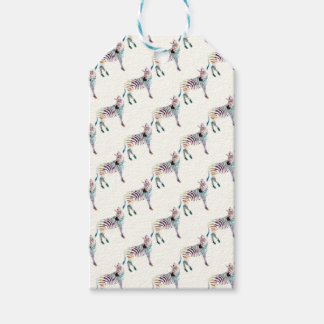 Colorful Mr. Zebra Geschenkanhänger