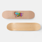Colorful Music Graffiti Skateboard (Horizontal)