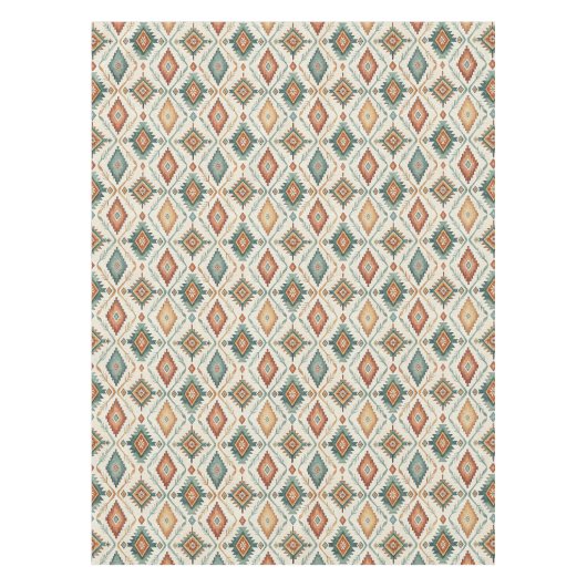 Colorful Native American Navajo Tischdecke (Vorderseite)