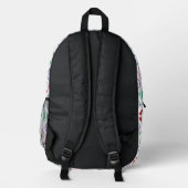Colorful Nautical Bedruckter Rucksack (Rückseite)