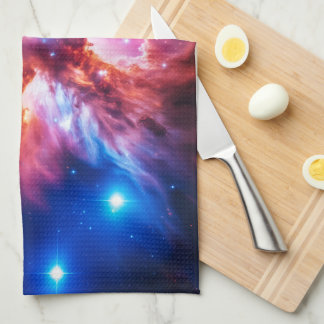 Colorful Nebula Galaxy Space Stars Cosmic Universe Geschirrtuch