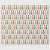 Colorful Neck Tie Pattern Geschenkpapier (Flach)