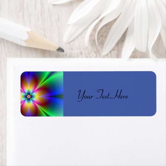 Colorful Neon Daisy (Insitu)