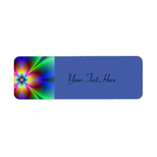 Colorful Neon Daisy