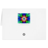 Colorful Neon Daisy (Rückseite Horizontal)