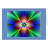 Colorful Neon Daisy (Vorderseite (Horizontal))