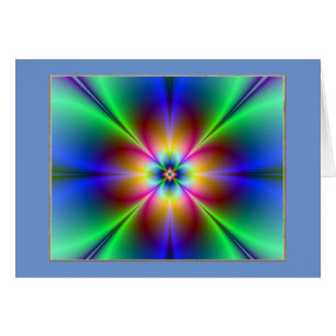 Colorful Neon Daisy
