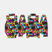 Colorful Neon Graffiti Hip Hop Street Art Geschenkschachtel (Ungefaltet)