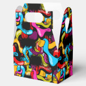 Colorful Neon Graffiti Hip Hop Street Art Geschenkschachtel (Geöffnet)