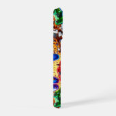 Colorful Neon Joysticks Pattern iPhone Hülle (Rechte Seite)