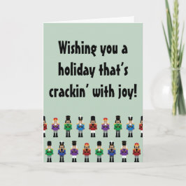 Colorful Nutcrackers - Gift Tag Karte