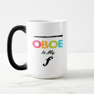 Colorful Oboe ist mein forte Oboist Funny Funny Verwandlungstasse