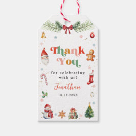 Colorful Oh, was Spaß Erste Weihnachten Geburtstag Geschenkanhänger