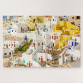 Colorful Oia Village Santorini Griechenland Puzzle (Horizontal)