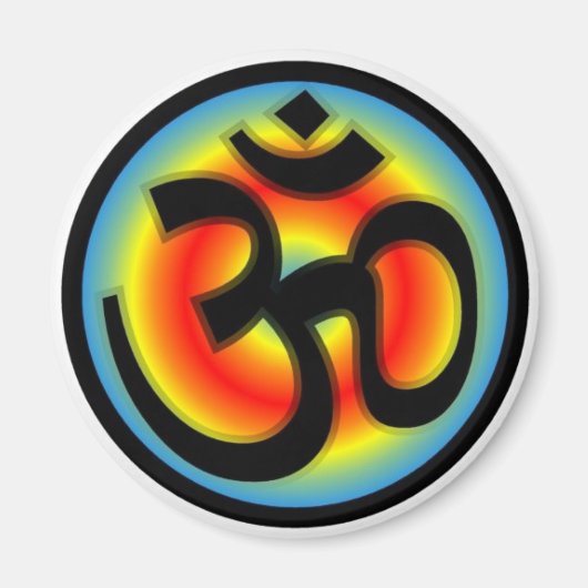 Colorful_Om Magnet (Vorne)