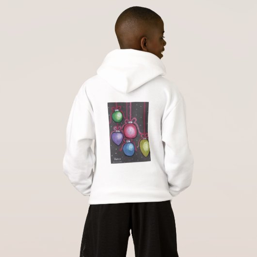 Colorful Ornaments - KidsArt for CHOC Hoodie (Schwarz voll)