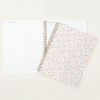Colorful Painted Dots Planer