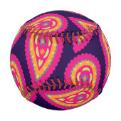 Colorful Paisley Baseball (Rückseite)