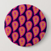 Colorful Paisley Button (Vorderseite)