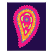 Colorful Paisley Fotodruck (Vorne)