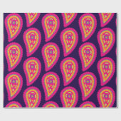 Colorful Paisley Geschenkpapier (Flach)