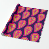 Colorful Paisley Geschenkpapier (Ungerollt)