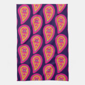 Colorful Paisley Geschirrtuch (Vertikal)