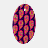 Colorful Paisley Keramik Ornament (Rechts)