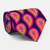 Colorful Paisley Krawatte (Gerollt)