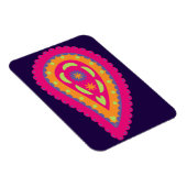 Colorful Paisley Magnet (Rechte Seite)