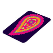 Colorful Paisley Magnet (Linke Seite)