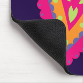Colorful Paisley Mousepad (Ecke)