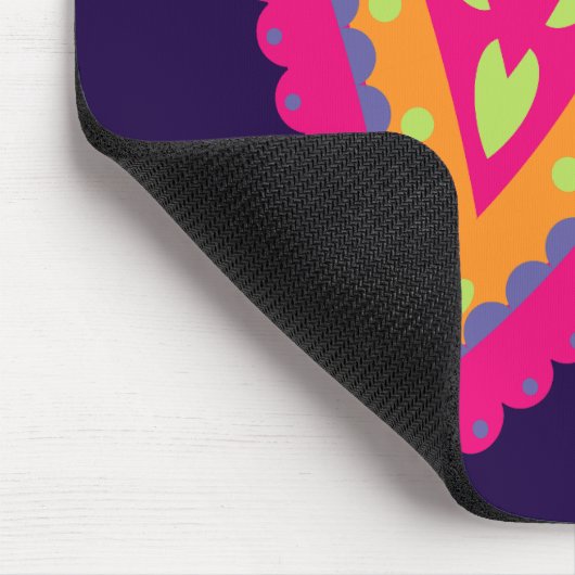 Colorful Paisley Mousepad (Ecke)